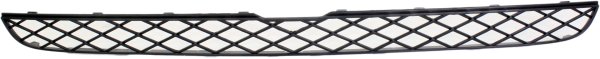 Front Bumper Grille for BMW X5 (2007-2013) / X6 (2008-2014), Black Upper Grille, Without M and Sport Package, Replacement