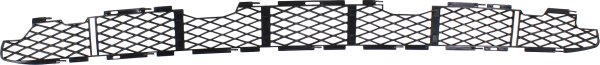 Front Bumper Grille for 2004-2006 BMW X5, Lower Section, Black Color, Replacement