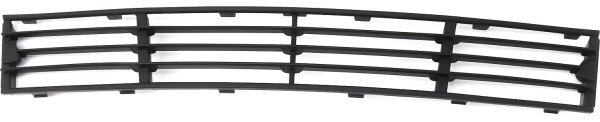 Front Bumper Grille for BMW 7-Series (2013-2015), Center Placement, Textured Surface, Without M Package and Adaptive Cruise Control, Replacement