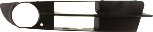 Front Fog Light Molding for BMW 5-Series 2004-2007, Left (Driver), Paint to Match, Fits Sedan without M Package and Wagon without Sport Package, Replacement