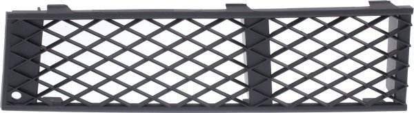 Front Bumper Grille for BMW 7-Series 2009-2012, Left (Driver), Outer, Textured Black, without M Package, Replacement - Fits Models: 740i, 740Li, 750i, 750Li, 760Li.