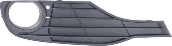 Front Fog Light Molding for BMW 320I/328D Sedan (2012-2015), Right (Passenger) Side, Textured Black, Luxury/Modern Line without M Sport Package, Replacement