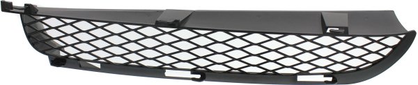 Front Bumper Grille for BMW X5 2004-2006, Right (Passenger), Upper, Black, without Sport Package, Replacement