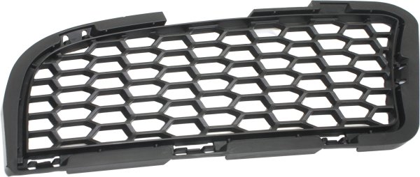 Front Bumper Grille Right (Passenger) for BMW M5 2012-2016, Outer, Textured Black, Replacement