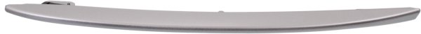 Front Bumper Molding for BMW 5-Series 2011-2013, Left (Driver), Outer, Silver, Grille Molding, Sedan without M Package, Replacement Fits: 520i, 523i, 528i, 535i, 550i.