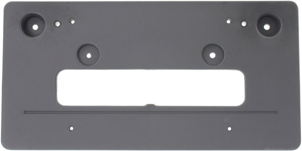 Front License Plate Bracket for BMW 7-Series (2009-2013), Textured Black, USA Built, Replacement