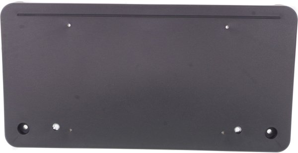 Front License Plate Bracket for BMW 5-Series 2014-2016 Sedan, Textured, without M Package, Replacement