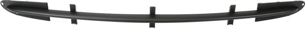 Front Bumper Grille Flap Cover for Mercedes-Benz CLK-Class 2003-2004, Primed (Ready to Paint), Without Sport Package, Without Designo Package, Replacement