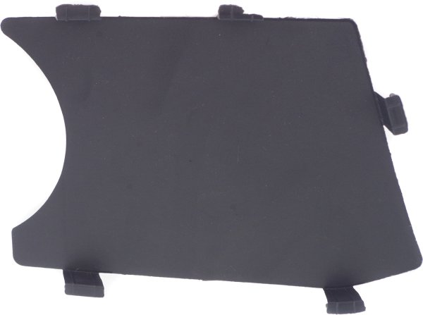Front Fog Light Molding for BMW 5-Series 2011-2013 Right (Passenger), Textured Black, with M Package, for the 528i Model, Replacement