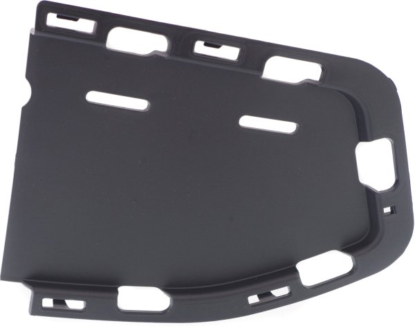 Front Bumper Grille for BMW 4-Series 2014-2020, Right (Passenger) Side, Outer, Textured Black, with M Sport Package, Replacement Models: 428i, 430i, 435i, 440i.