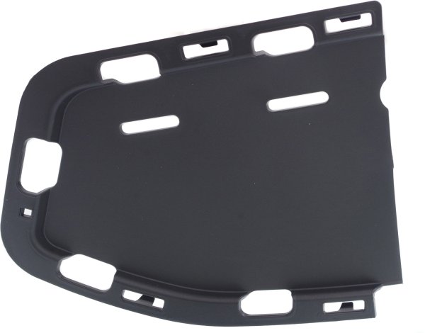 Front Bumper Grille for BMW 4-Series (2014-2020), Left (Driver), Outer, Textured Black, with M Sport Package, Replacement Models: 428i, 430i, 435i, 440i.