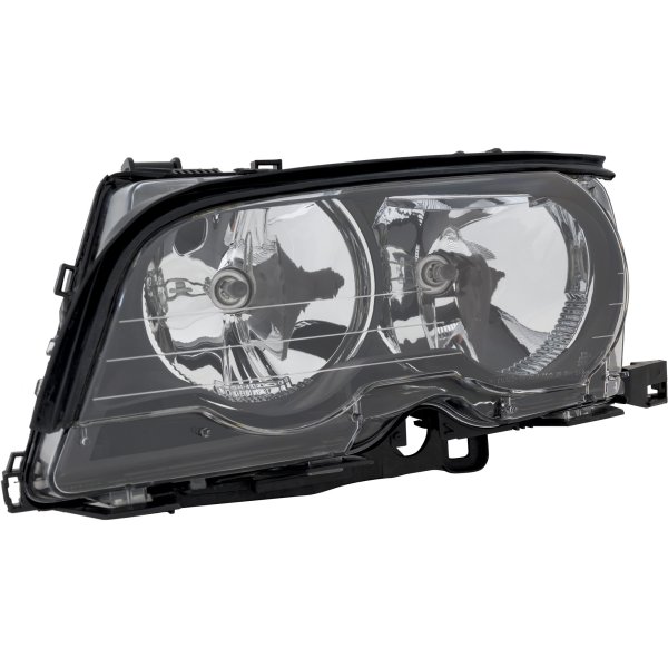 Headlight Assembly for BMW 3-Series 1999-2001, Halogen, Left (Driver), Convertible/Coupe, Replacement Models: 323i, 328i