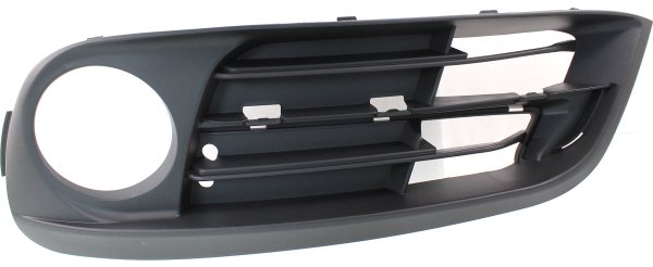 Front Fog Light Molding for BMW 5-Series 2014-2016, Left (Driver) Side, Primed (Ready to Paint), Sedan, Standard Without M Package, Replacement - Fits 520i, 528i, 535i, 550i.