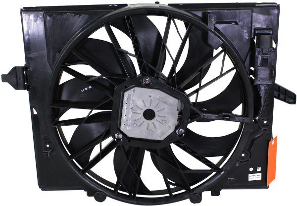 Radiator Fan Shroud Assembly for BMW 5-Series 2006-2010 Sedan, Replacement