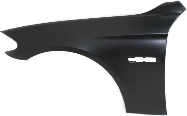 Front Fender for BMW 5-Series 2011-2016, Left (Driver), Primed (Ready to Paint), Aluminum, Sedan, Replacement - Fits 528i, 535i, 550i