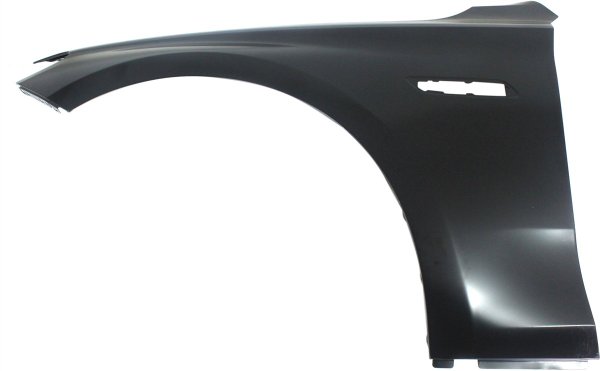 Front Fender for BMW 5-Series 2010-2016, Left (Driver), Primed (Ready to Paint), GT Model, Steel, Replacement Fits for 528i, 535i, 550i.
