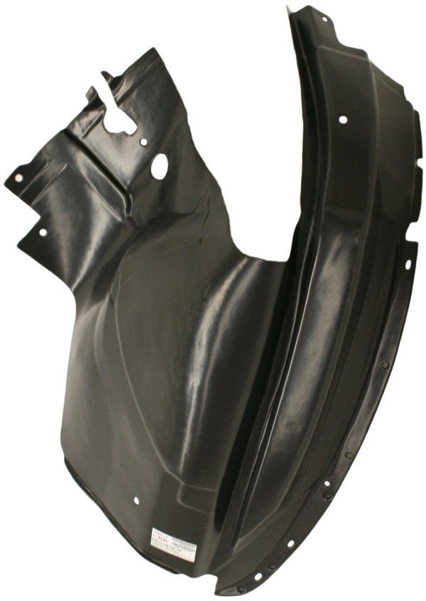 Front Fender Liner for Buick Enclave 2008-2017, Right (Passenger) Side, Rear Section, Replacement