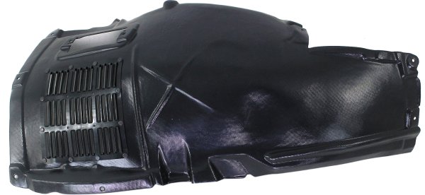 Front Fender Liner for BMW 7-Series 2009-2015, Left (Driver), Front Section, with M Package, Excluding Hybrid Model 2013-2015, Replacement (Models: 740i, 750i, 760i)