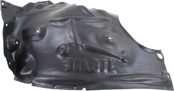 Front Fender Liner for BMW 3-Series 2012-2015 Right (Passenger) Rear Section, Hybrid to January 2013/Non-Hybrid, Sedan/Wagon 2014-2015, Replacement