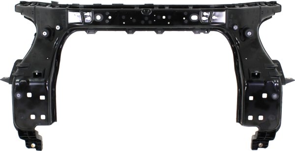 Radiator Support for Buick Enclave 2008-2012, Textured Black, Made of Plastic with Steel, Replacement