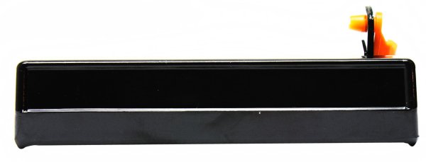 Front Exterior Door Handle for Chevrolet Chevette (1976-1982) and S10 Blazer (1983-1994), Left (Driver), Smooth Black, Replacement