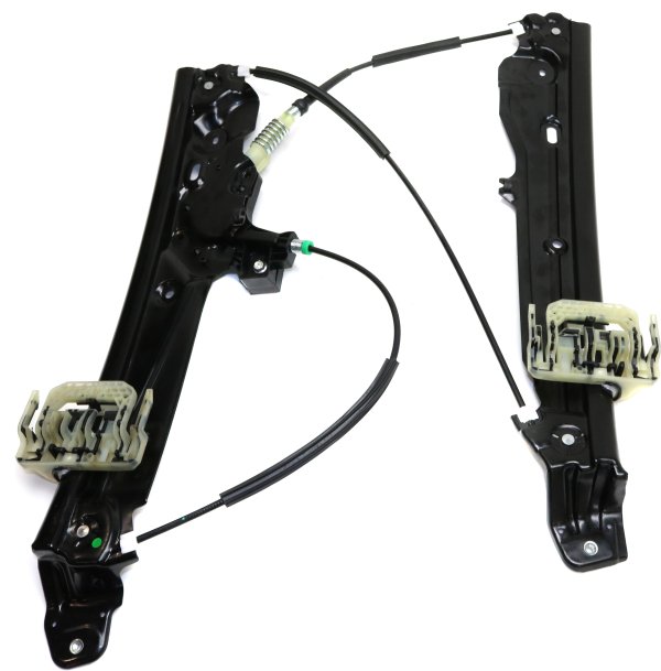 Power Front Window Regulator for BMW 5-Series 2011-2016, Right (Passenger), Without Motor, Sedan, Replacement Models: 528i, 535i, 550i.