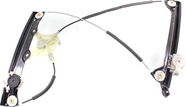 Power Front Window Regulator for BMW 6-Series 2012-2018, Left (Driver), without Motor, Convertible/Coupe 2012-2017, Replacement