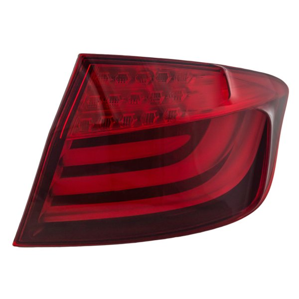 LED Tail Light Assembly for BMW 5-Series 2011-2013 Sedan, Right (Passenger), Outer, Replacement Models: 528i, 535i, 550i