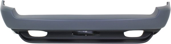 Rear Bumper Cover for BMW X5 2000-2006, Primed (Ready to Paint), Compatible with 3.0L/4.4L Engine, Without Parking Distance Control Sensor Holes, Replacement
