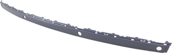 Center Rear Bumper Molding for BMW 7-Series 2005-2008, Primed (Ready to Paint), with Insert and Parking Distance Control, Replacement Fits models: 740i, 745i, 750i, 760i.
