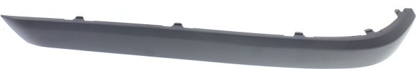 Rear Bumper Molding for BMW 7-Series 2005-2008, Left (Driver), Outer, Primed (Ready to Paint), without Insert, Replacement - Fits 750i, 750Li, 760i, 760Li.