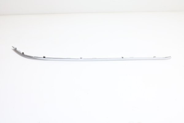 Rear Bumper Molding for BMW 7-Series (2005-2008), Left (Driver), Outer Insert, Chrome, Replacement - Fits: 750i, 760i, 760Li, 750Li, Alpina B7.