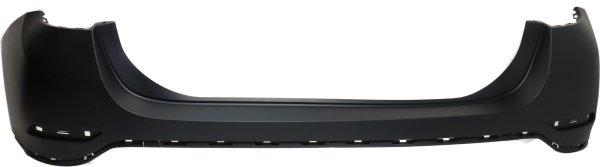 Rear Bumper Cover for BMW X1 (2012-2015), Upper Section, Primed (Ready to Paint), Excluding M Sport Line, From July 2012, Replacement