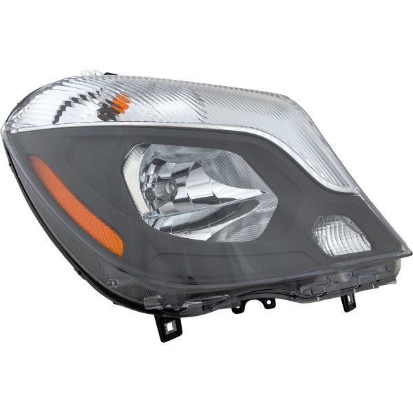 Headlight Assembly for Mercedes-Benz Sprinter 2500/3500 (2014-2018), Right (Passenger), Halogen, Replacement