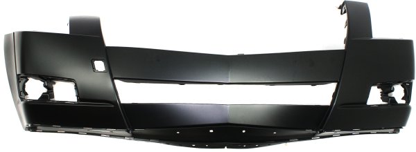 Front Bumper Cover for Cadillac CTS 2008-2014, Primed (Ready to Paint) with HID Headlights, Excludes V Model, Replacement