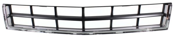 Front Bumper Grille for Cadillac SRX 2010-2012, Textured Gray, Replacement