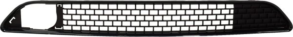Front Bumper Grille for 2012-2014 Chrysler 300, Black, without Adaptive Cruise Control, SRT-8 Model, Replacement