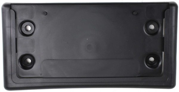 Front License Plate Bracket for Chevrolet Trailblazer 2002-2009, Black, Replacement
