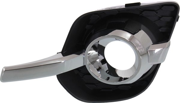 Front Fog Light Molding for Chevrolet Equinox 2010-2015, Left (Driver) Side, Primed (Ready to Paint), Suitable for LT/LTZ Models, Replacement