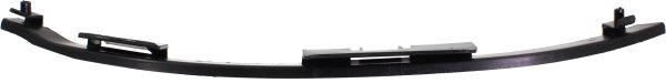 Front Bumper Filler for Chevrolet Sonic 2012-2020, Left (Driver) Side Deflector Spacer, Textured Black, Plastic, Excluding RS Model, Replacement