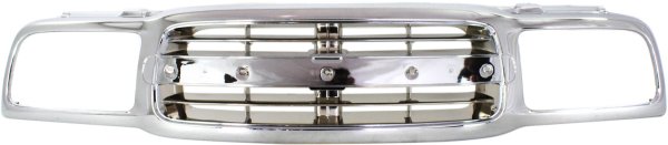 Chrome Shell and Insert Grille for 1999-2004 Tracker, Replacement