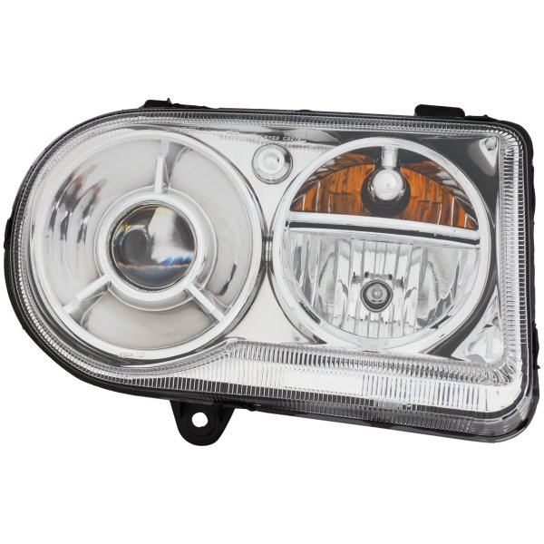 Headlight for Chrysler 300 2005-2010, Right (Passenger) Side, Lens and Housing, Xenon Light, Without HID Kit, for C Models, Replacement