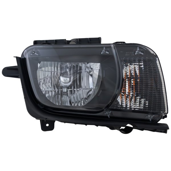 Headlight Assembly for Chevrolet Camaro 2010-2013, Right (Passenger), Halogen, Replacement