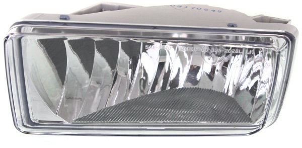 Front Fog Light Assembly for Chevrolet Suburban/Tahoe, GMC Yukon/Yukon XL 2015-2020, Left (Driver), 2nd Design, Replacement