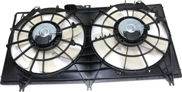 Radiator Fan Assembly for Chevrolet Camaro 2012-2015, Dual Fan, 6.2L Engine, Replacement