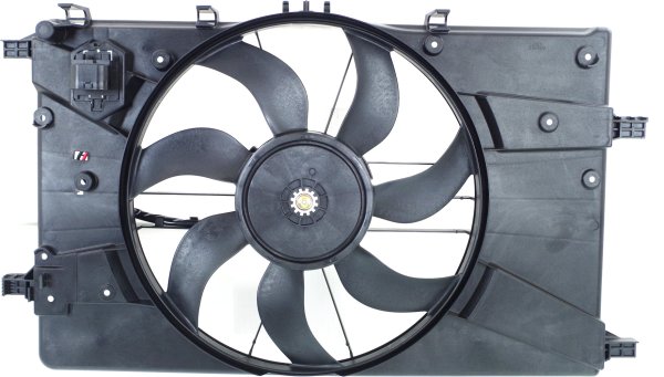 Radiator Fan Assembly for Chevrolet Cruze 2014-2015/Cruze Limited 2016, 1.4L, Includes Resistor, Replacement