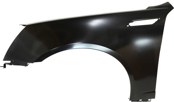 Primed (Ready to Paint) Front Fender for Cadillac CTS 2008-2015 Coupe/Wagon/(2014 Sedan V Model), Left (Driver), with Fender Vent Hole, Replacement