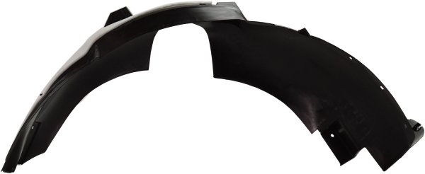 Front Fender Liner for Chevrolet Equinox 2014-2017, Right (Passenger Side), Vacuum Form, without Headlight Access Hole, Replacement