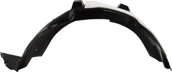 Front Fender Liner for Chevrolet Equinox 2014-2017, Left (Driver) Side, Vacuum Form, without Headlight Access Hole, Replacement