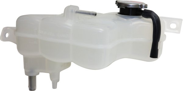 Coolant Tank (Radiator Spare Tank) with Cap for 2007-2010 Sebring, 2008-2014 Chrysler 200/Avenger, 6 Cylinder, Replacement